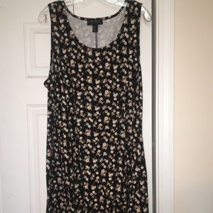 Forever 21 Plus Size 90s Floral Skater Dress